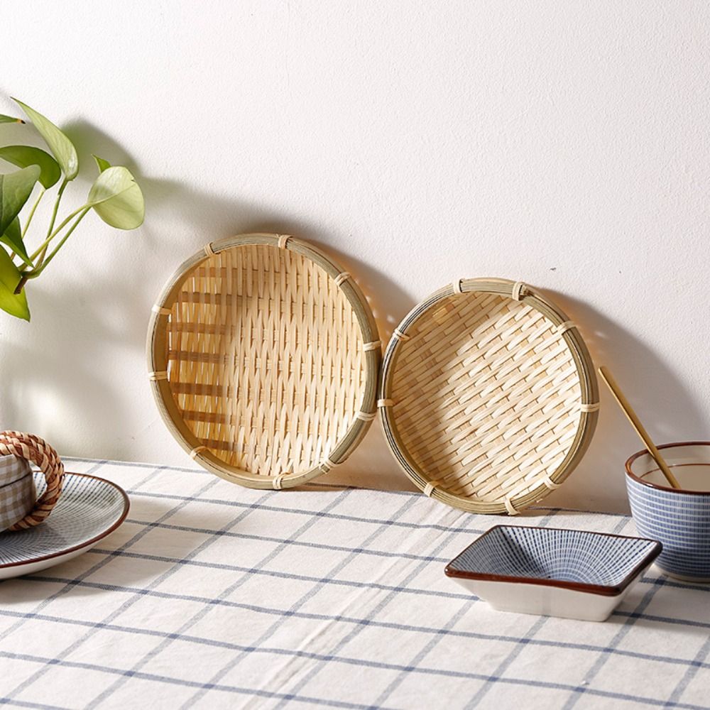 Handmade Woven Bamboo Tray Bam - огляд і ціна Bread Box Bamboo