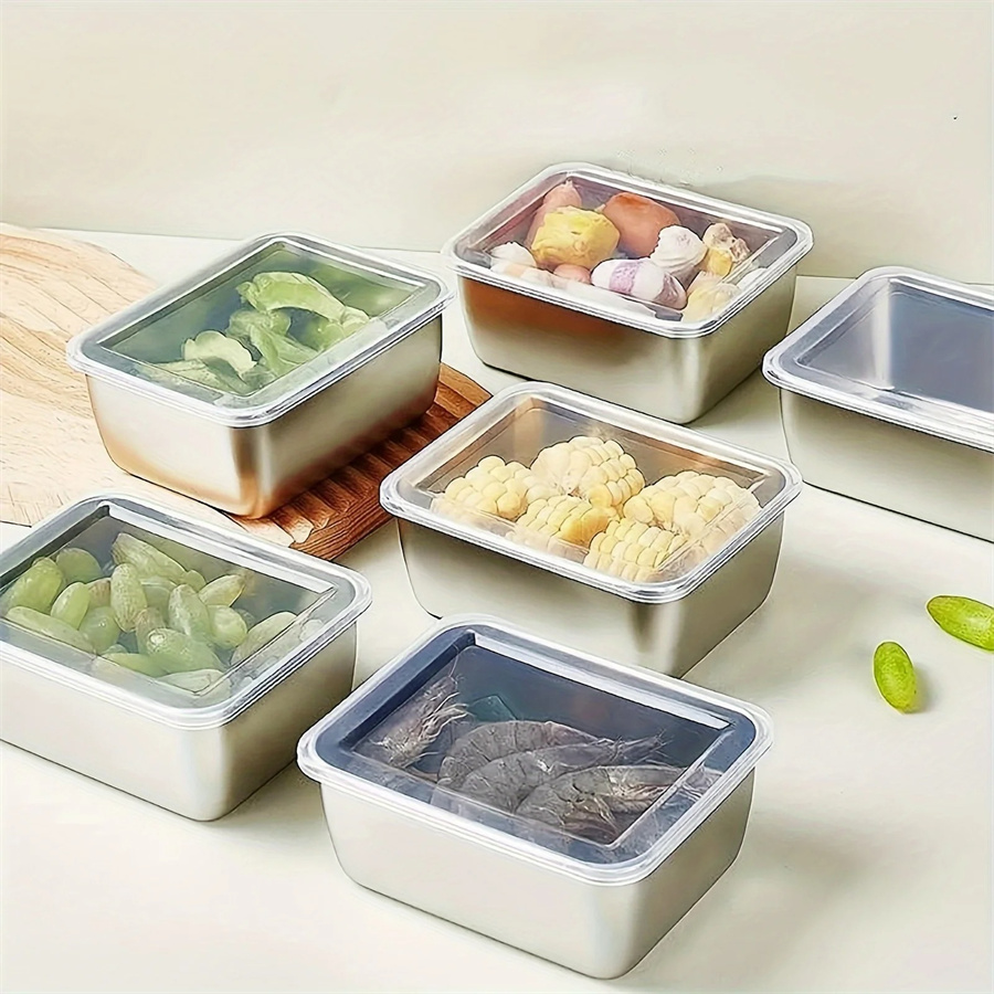 1/3/5pcs Stainless Steel Food  - огляд і ціна Food Storage Equipment