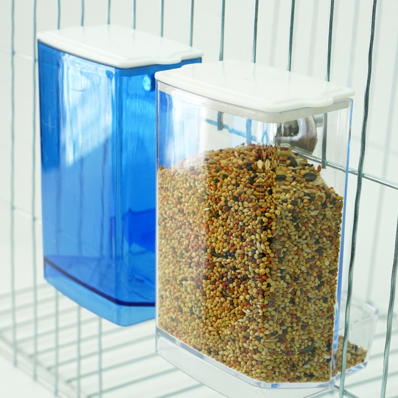 Automatic Bird Feeder Parrot Q - огляд і ціна Portion Control Container