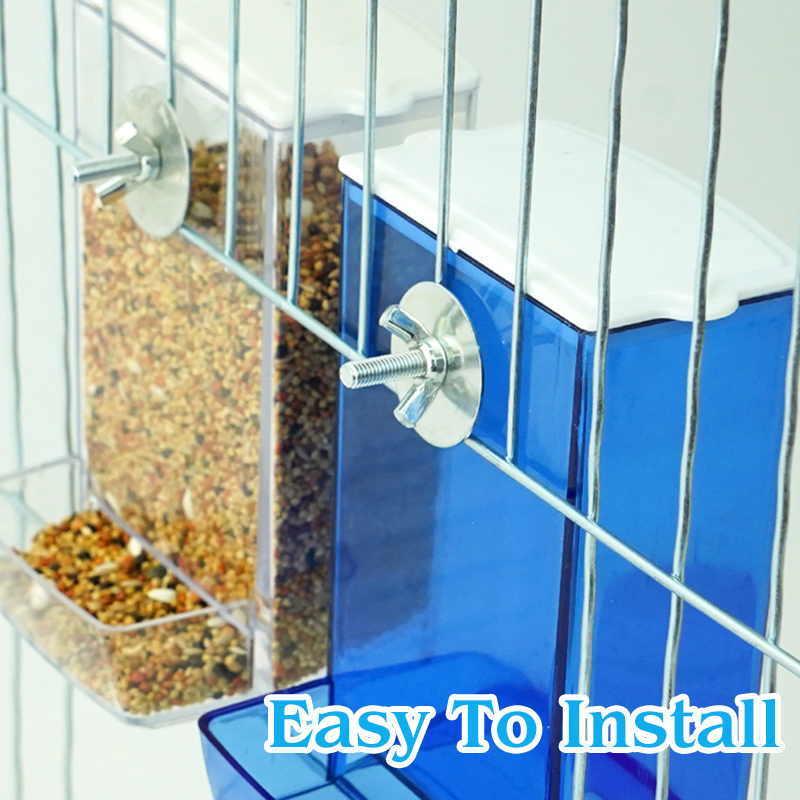 Automatic Bird Feeder Parrot Q - огляд і ціна Portion Control Container