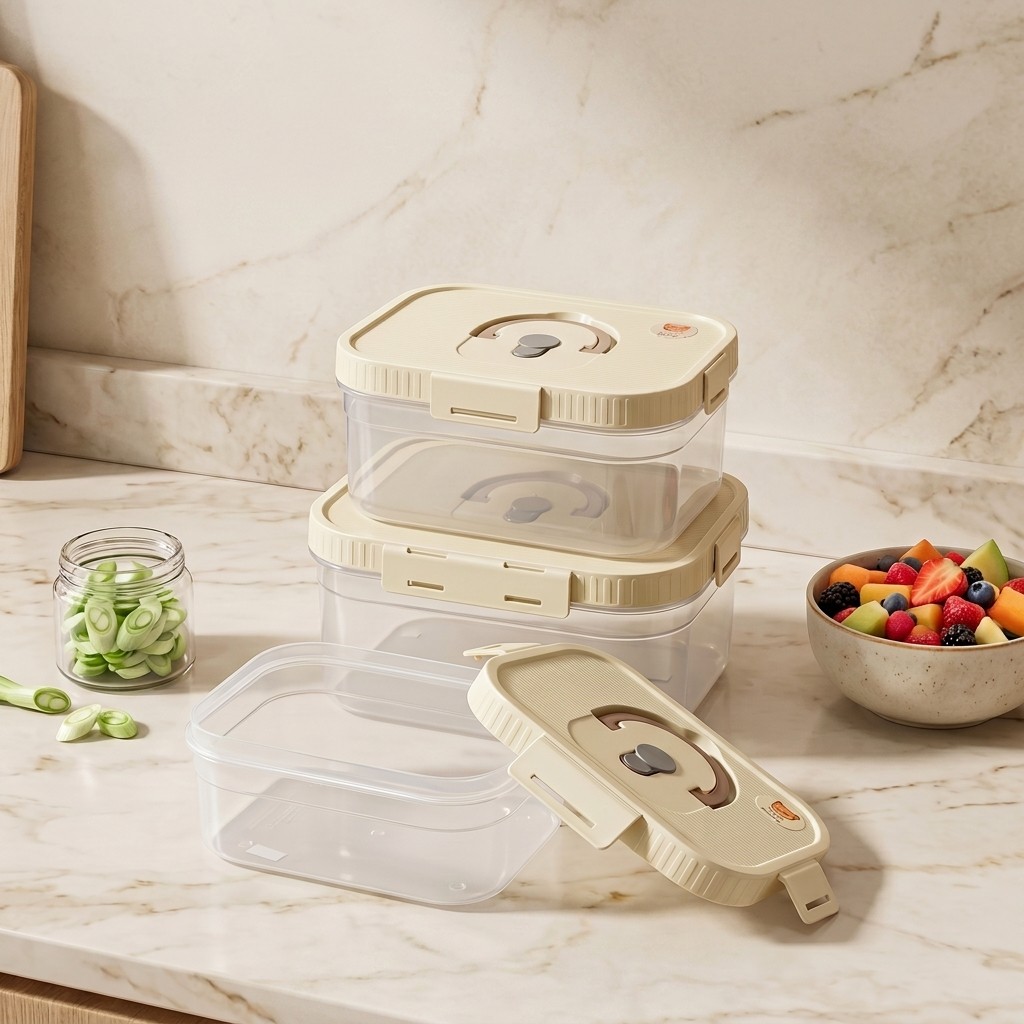 Clear Plastic Food Storage Box - огляд і ціна Food Storage With Dividers
