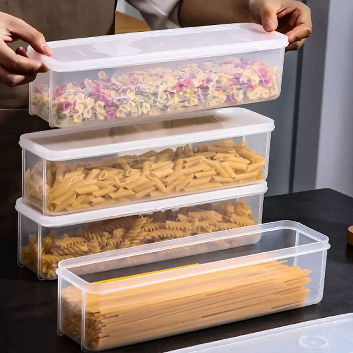 1 Plastic Transparent Storage  - огляд і ціна Food Storage Box Plastic