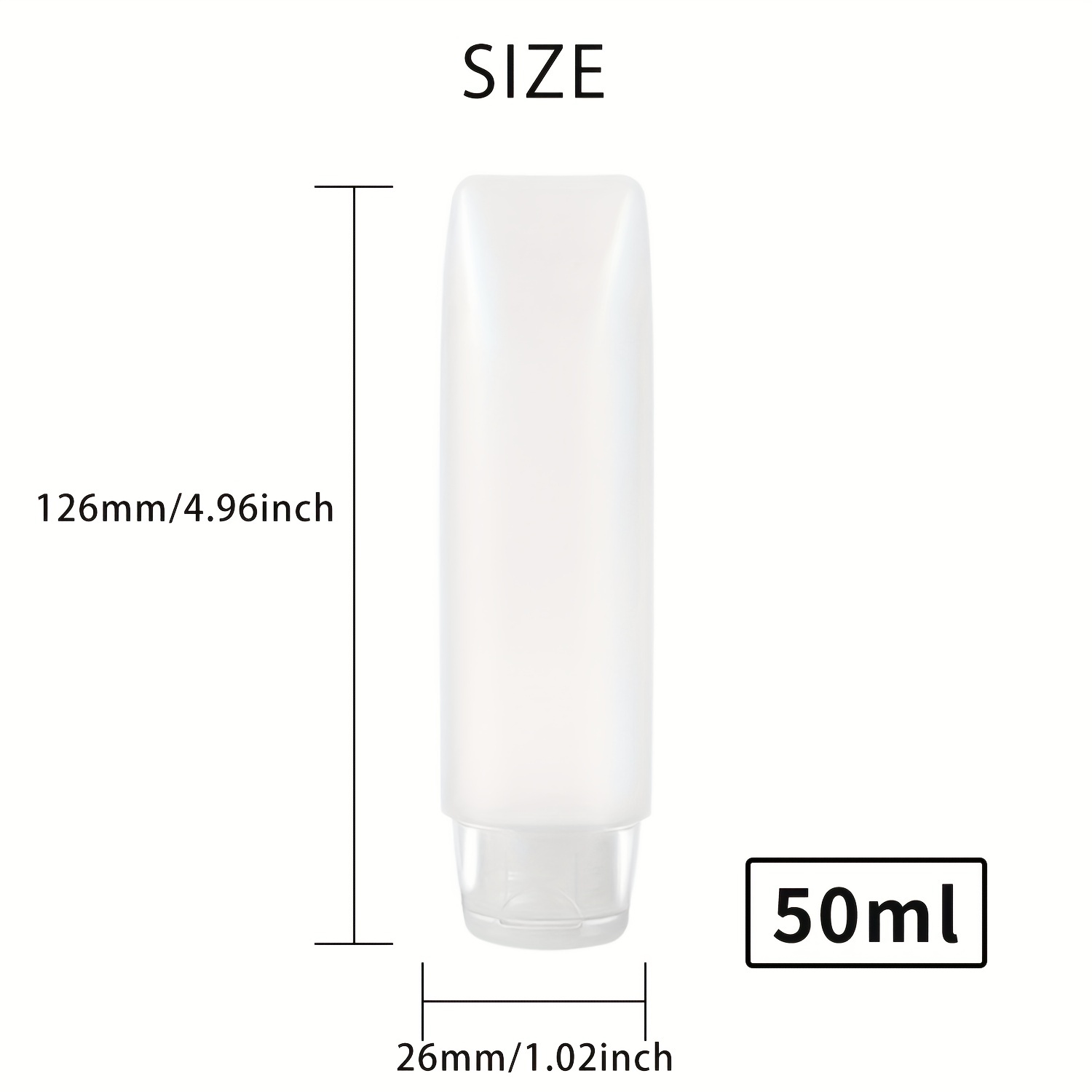 10pcs 30/50ml Empty Refillable - огляд і ціна Condiment Squeeze Bottle