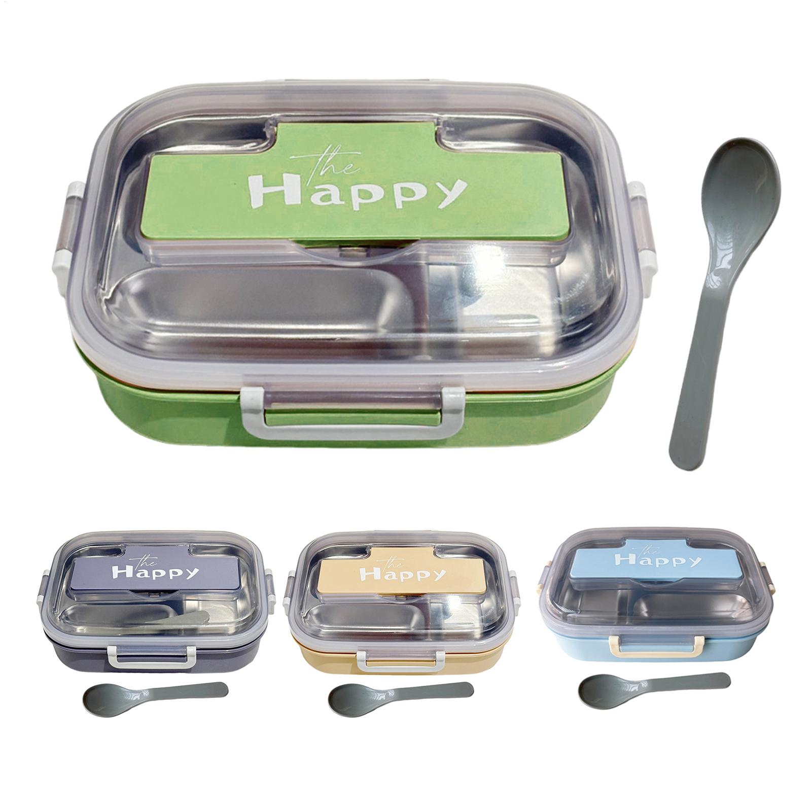 Portable Lunch Box Stainless S - огляд і ціна Food Storage With Dividers