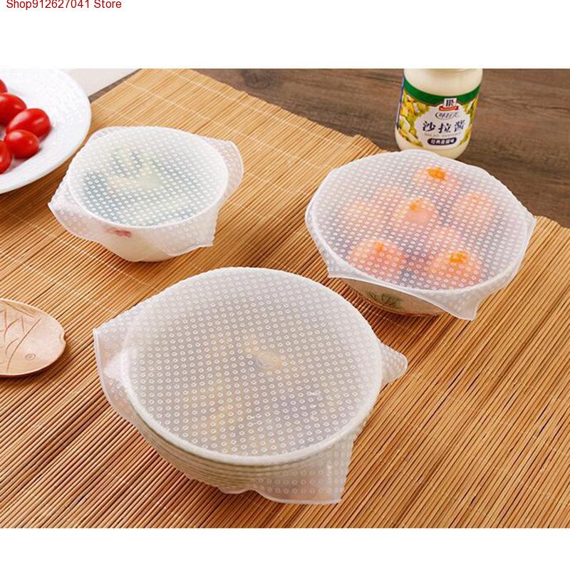 4PCS Silicone Reusable Bowl Co - огляд і ціна Food Storage Variety Pack
